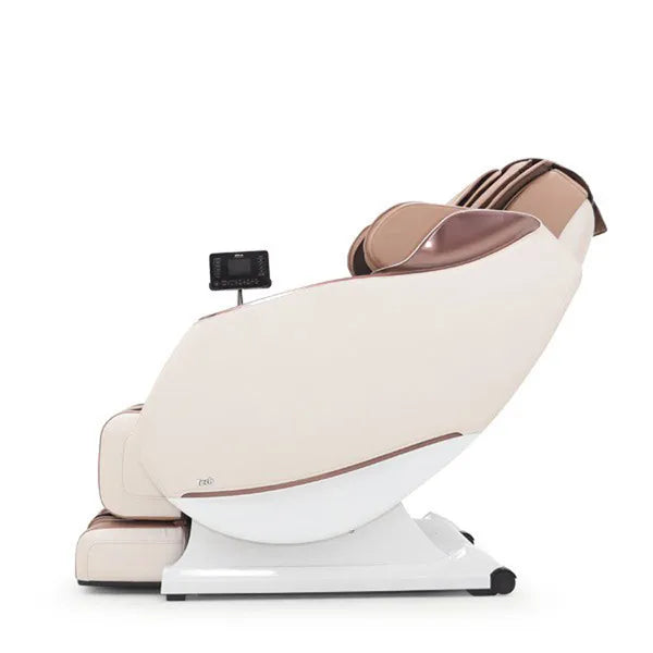 Full Body Zero Gravity Shiatsu Massage Chair SL-Track Recliner with Airbag Speaker LCD Touch Screen+Mini Remote Voice Control Back Heat-Black or Beige