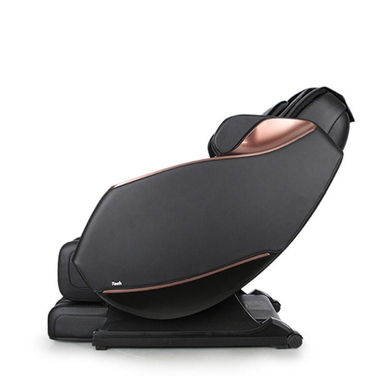 Full Body Zero Gravity Shiatsu Massage Chair SL-Track Recliner with Airbag Speaker LCD Touch Screen+Mini Remote Voice Control Back Heat-Black or Beige