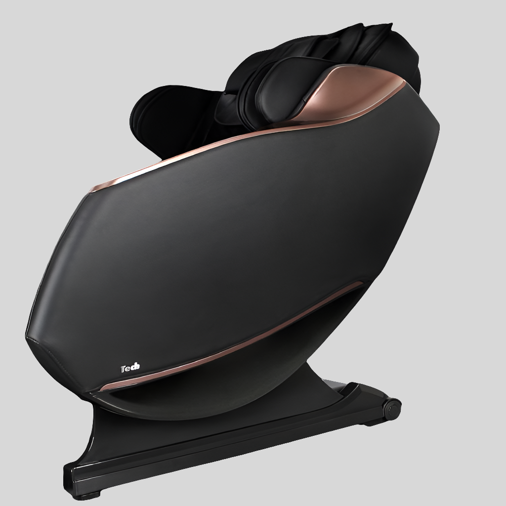Full Body Zero Gravity Shiatsu Massage Chair SL-Track Recliner with Airbag Speaker LCD Touch Screen+Mini Remote Voice Control Back Heat-Black or Beige