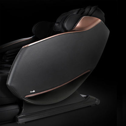 Full Body Zero Gravity Shiatsu Massage Chair SL-Track Recliner with Airbag Speaker LCD Touch Screen+Mini Remote Voice Control Back Heat-Black or Beige