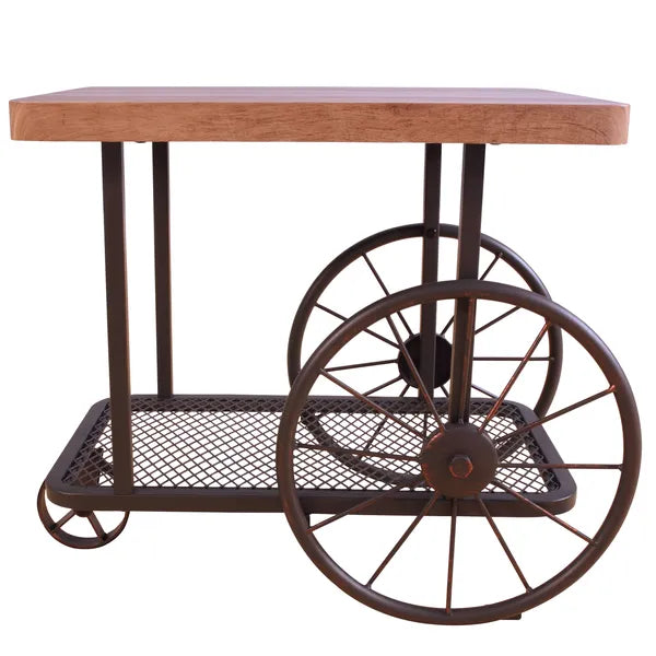 Oak and Antique Coffee, Console/Sofa or End Table w/Shelf-Grey Each Sold Separately