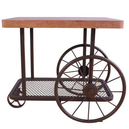 Oak and Antique Coffee, Console/Sofa or End Table w/Shelf-Grey Each Sold Separately